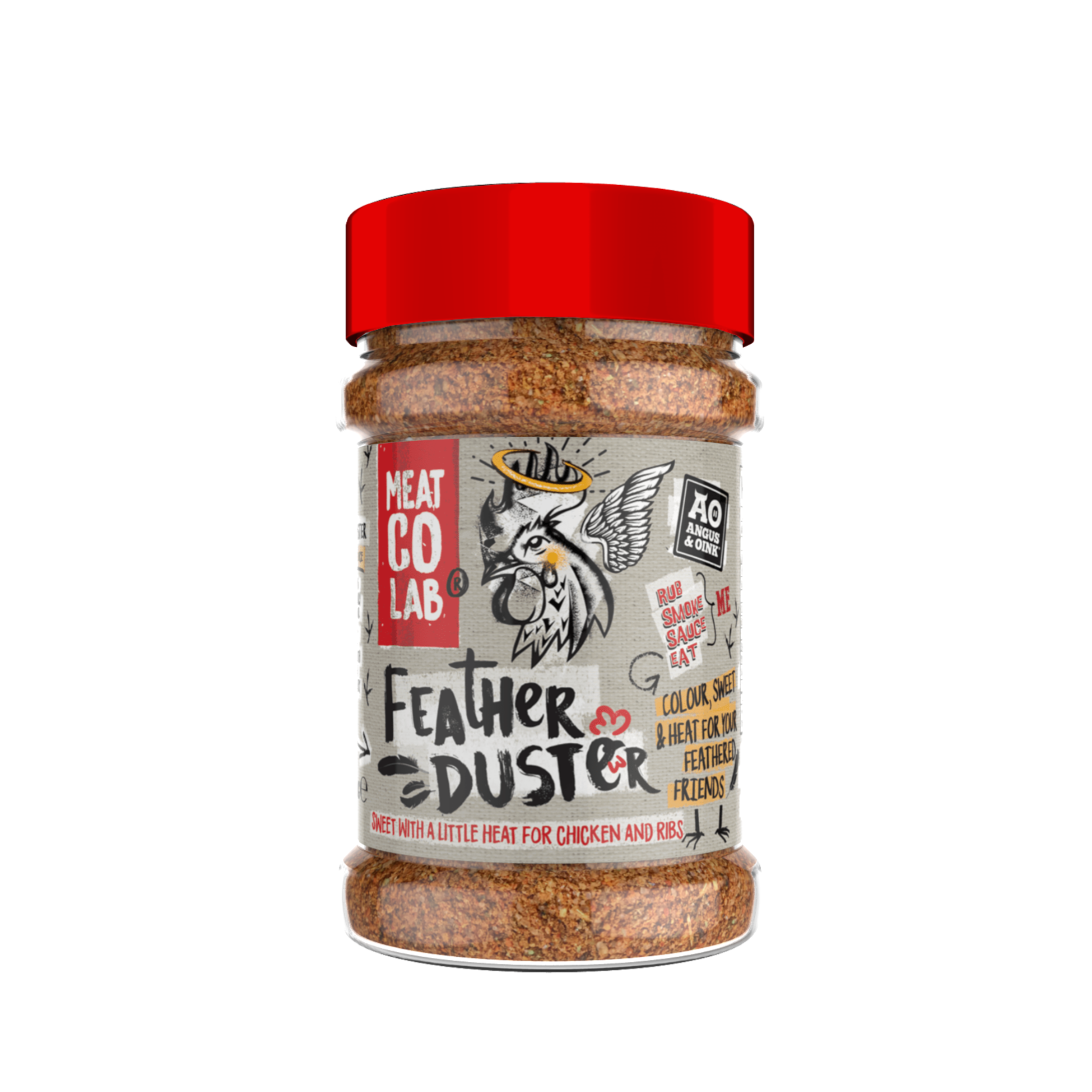 Angus & Oink Feather Duster Rub 200g