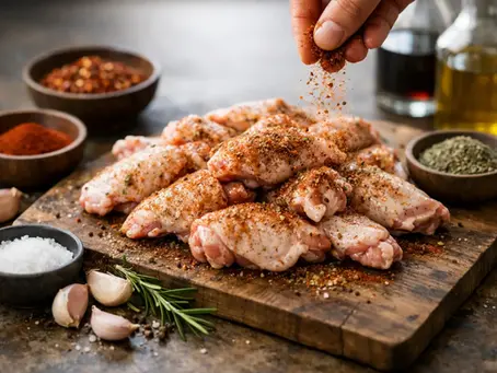 How to Season Chicken Wings for Big Flavour