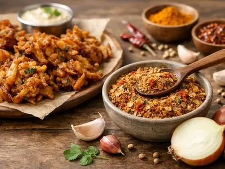 Easy Homemade Onion Bhaji Seasoning