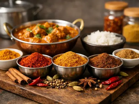 Restaurant Style Curry Blends at Home