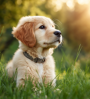 u8829549512_Golden_Retriever_puppy_in_the_down_position_in_th_af8bb34e-740a-49e5-bee1-97ee