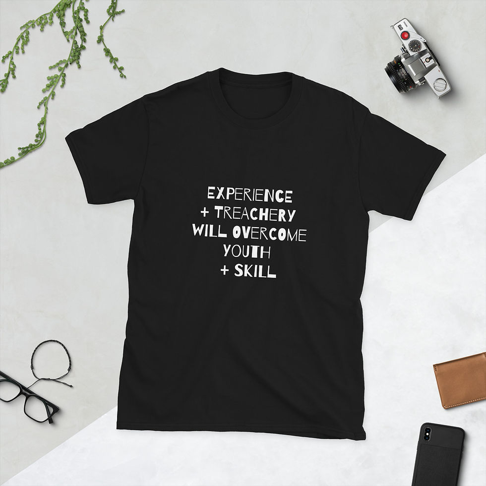 Thumbnail: Experience + Treachery soft cotton shirt