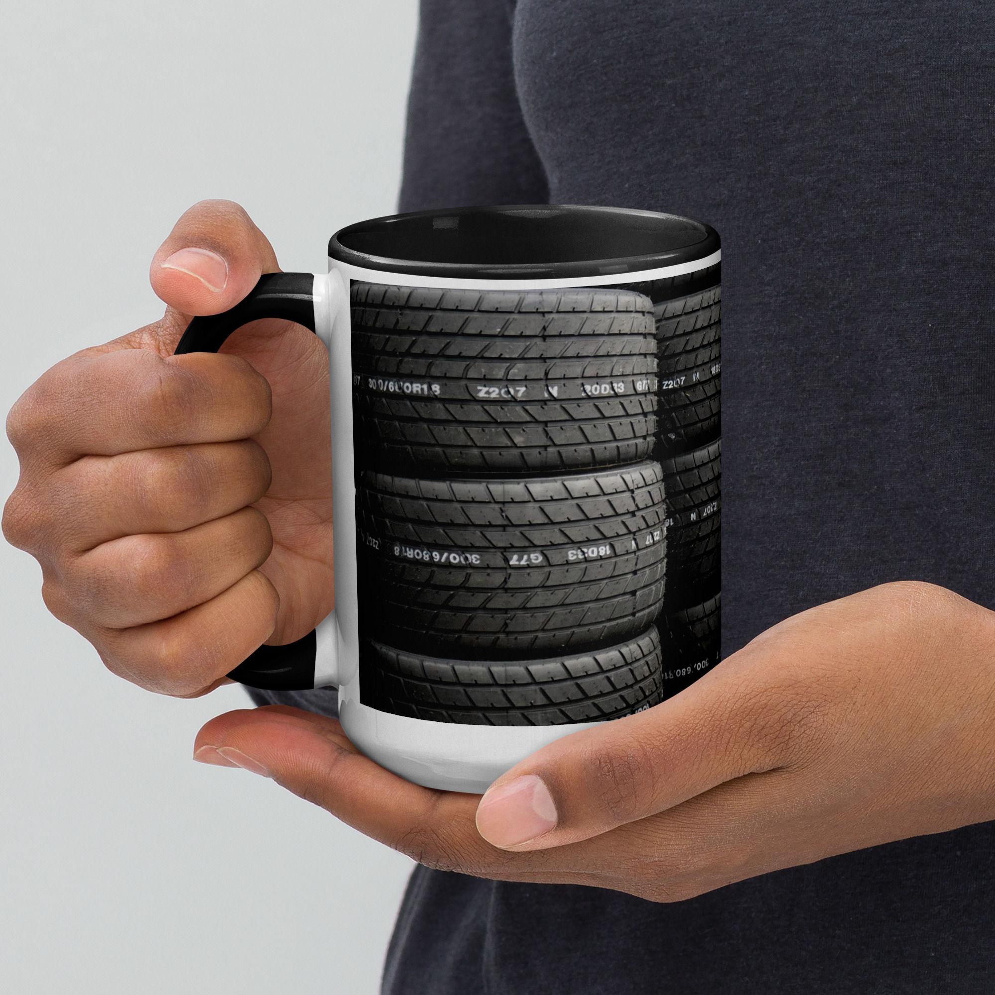 Rains Mug with Color Inside