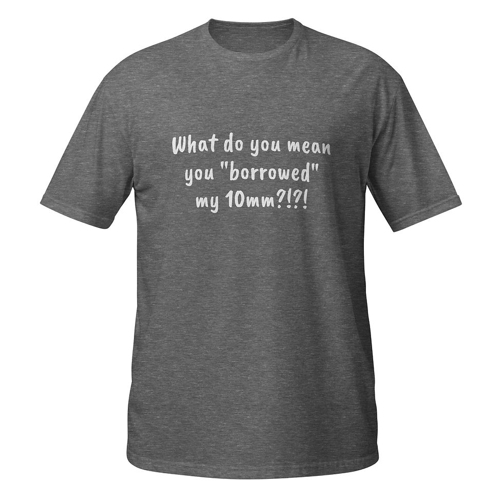 Thumbnail: Borrowed 10 mm Unisex T-Shirt