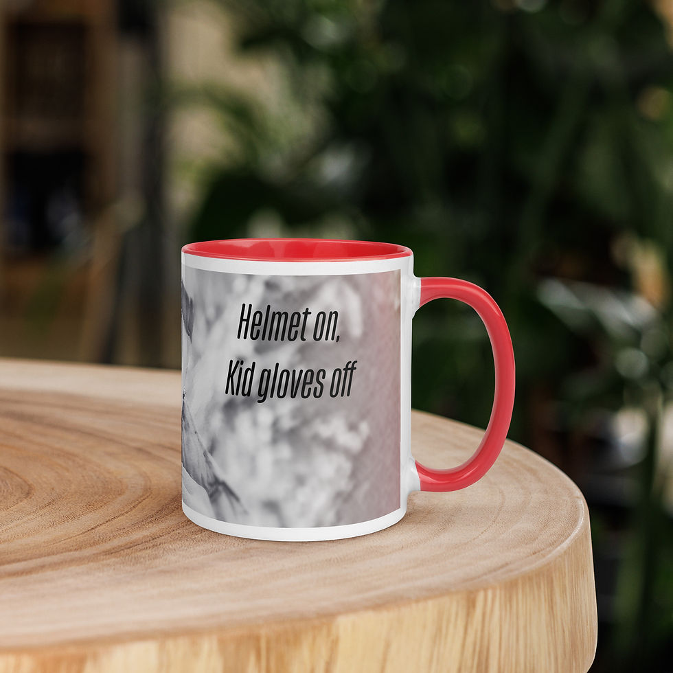 Thumbnail: Helmet on Mug with Color Inside