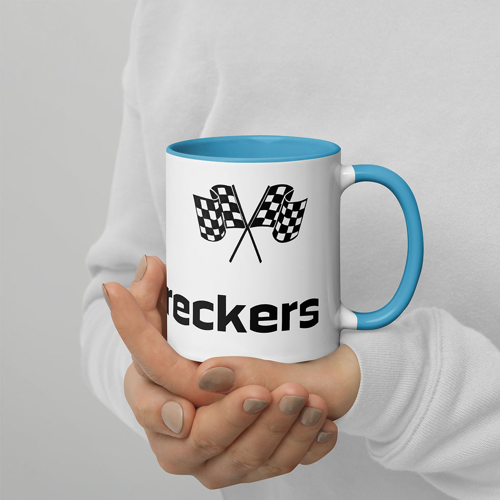 Thumbnail: Checkers or Wreckers Mug with Color Inside