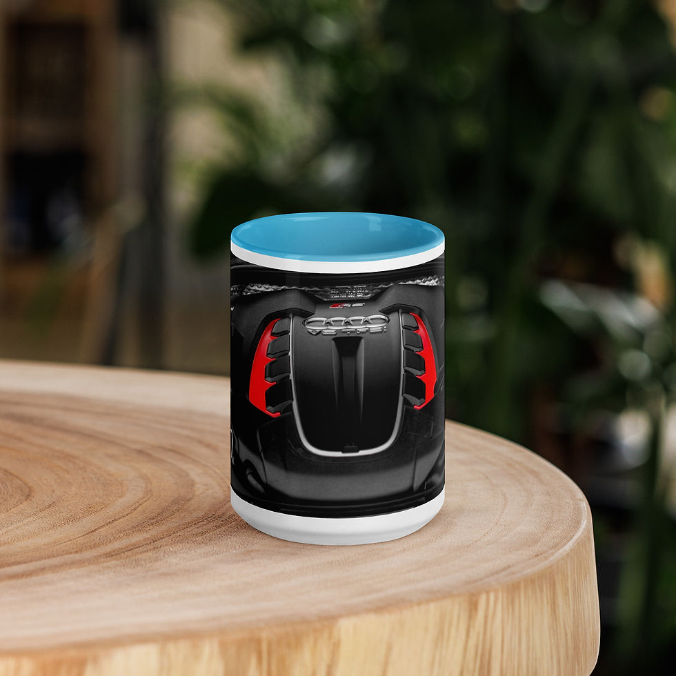 Thumbnail: Audi Engine Mug with Color Inside