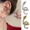 Miniature : Edgy Dragon Ear Accessory Delicate Dragon Inspired Ear Cuff
