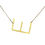 Thumbnail: Monogram Collection Initial Necklace