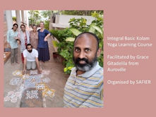 I B Kolam Yoga Learning Course-14-01-2024
