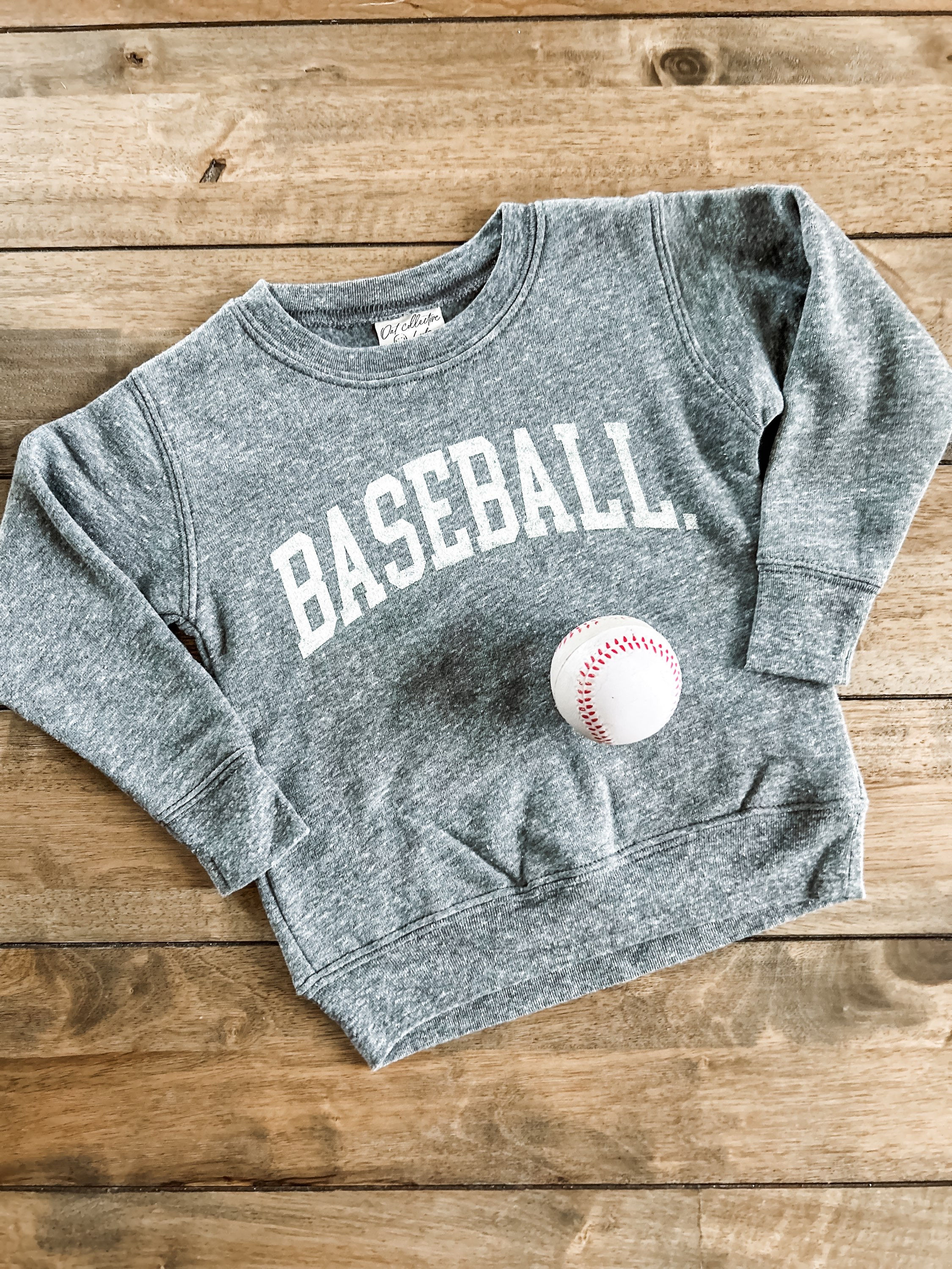 Baseball Toddler Graphic Sweatshirt