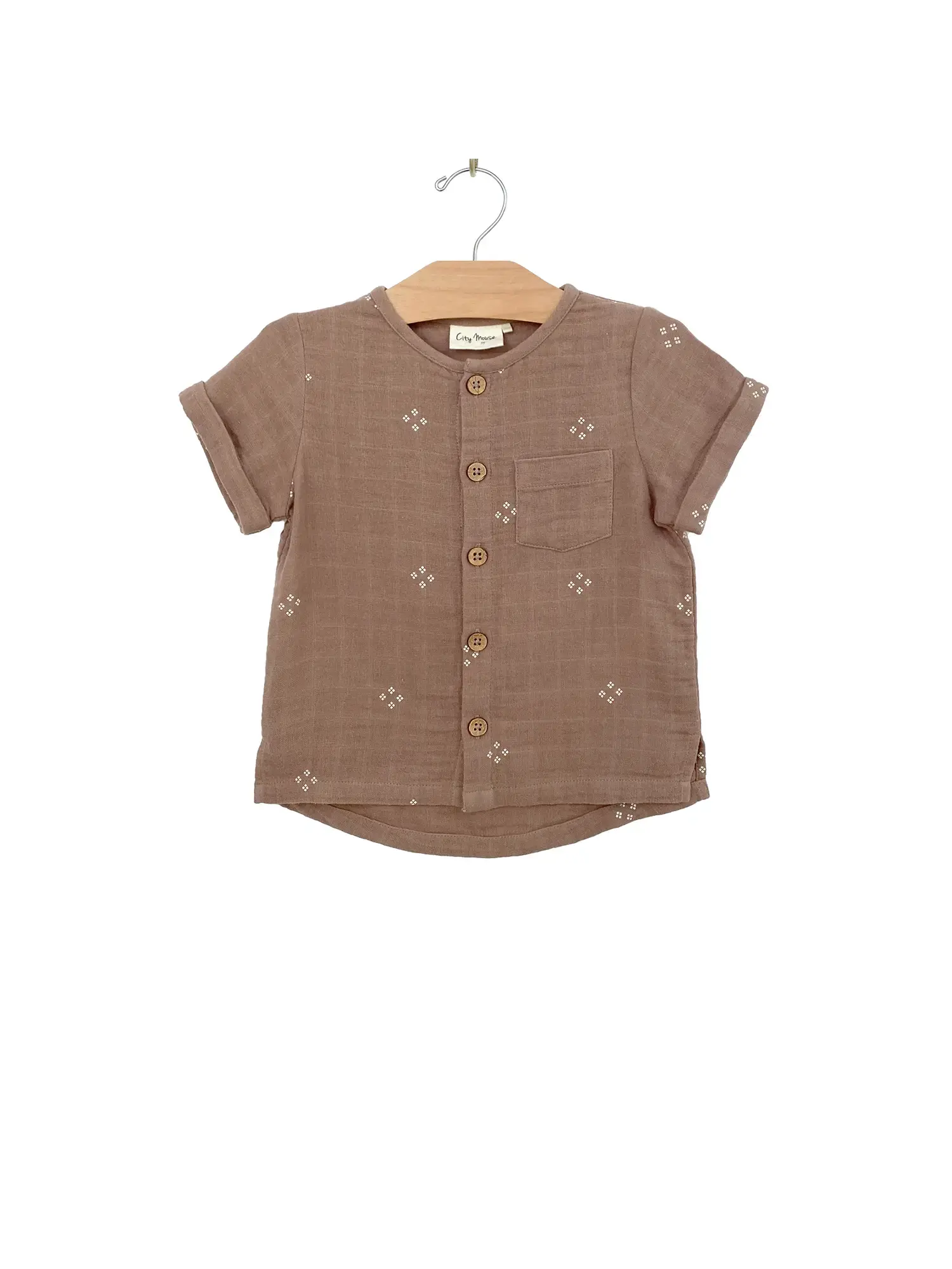 Muslin Button Down Shirt