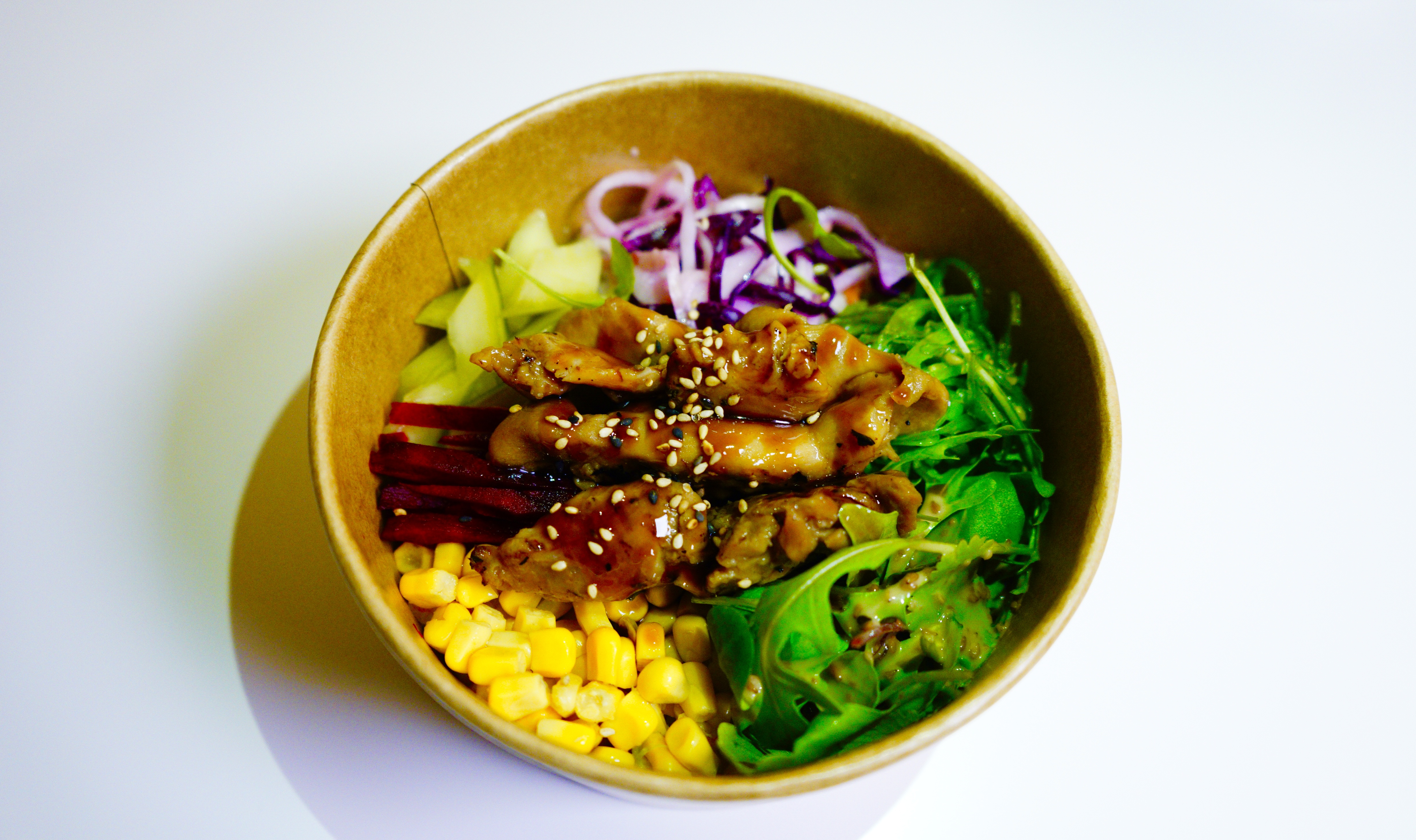 Arranged Food and Objects