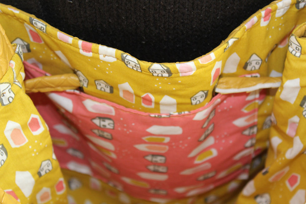 Miniature : Sac Seau moutarde