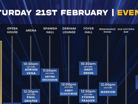 Blackpool Magic Convention : Le Programme du Samedi 21 Février 2026 (Jour 3)