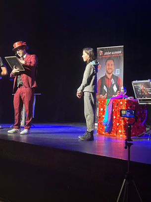 Expérience de prédiction pendant un spectacle de mentalisme