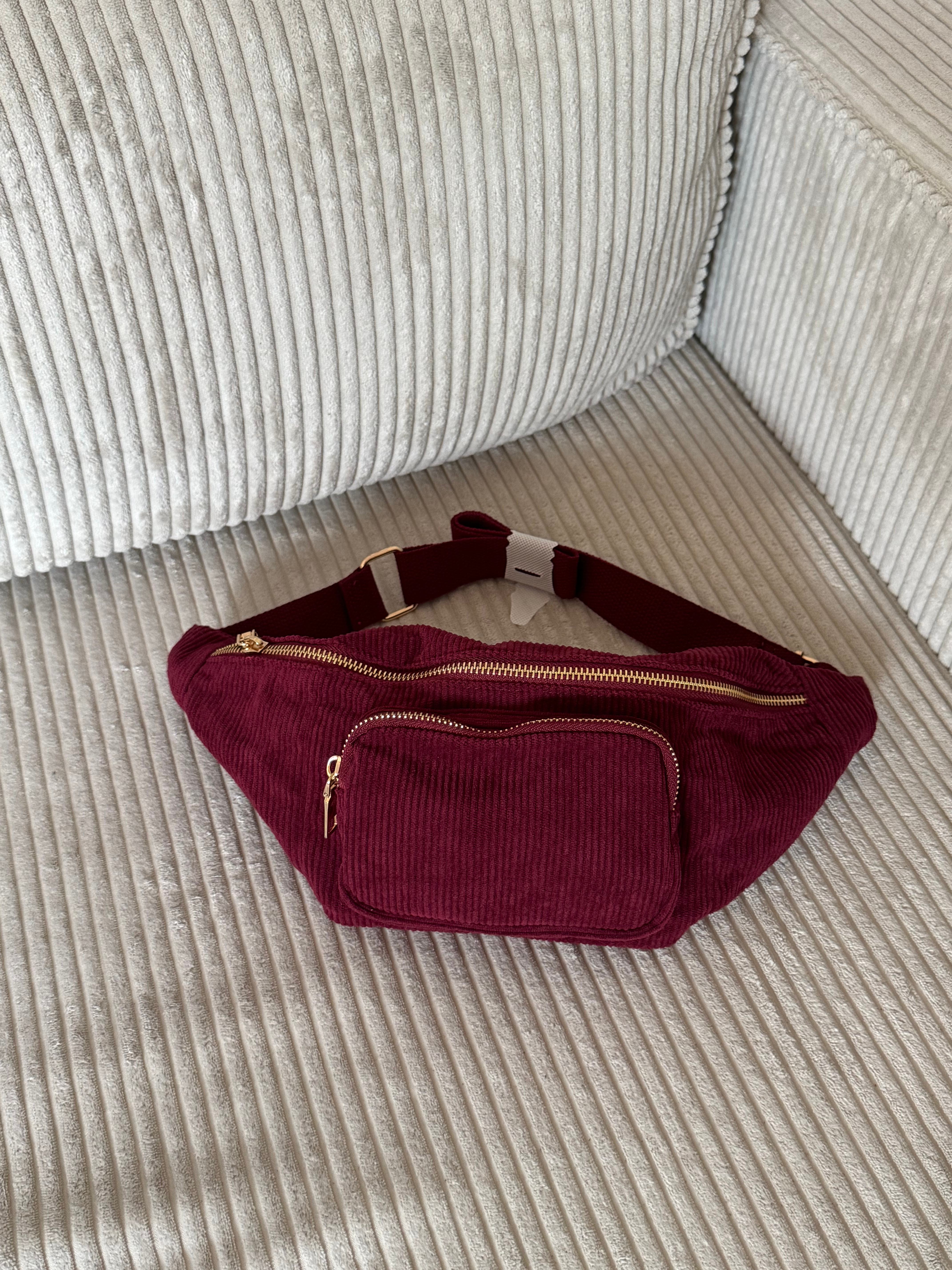 Sac Banane Elsa Bordeaux