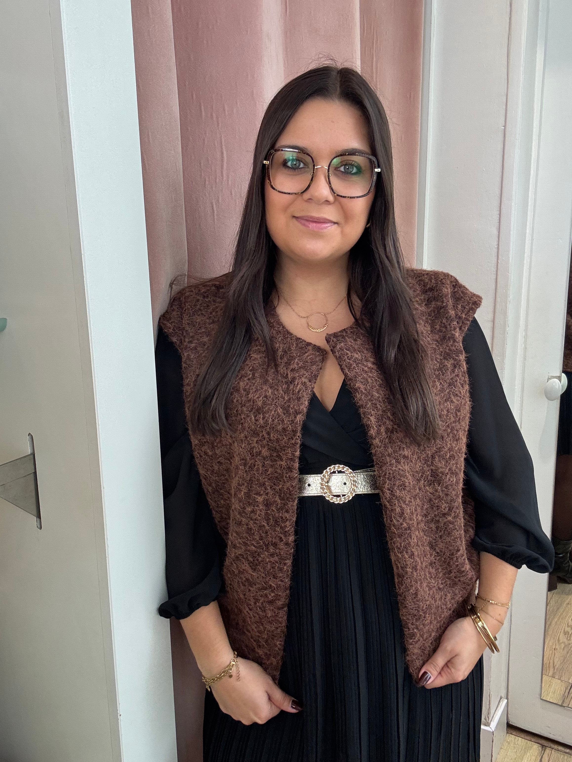 Gilet sans manche Mia Chocolat