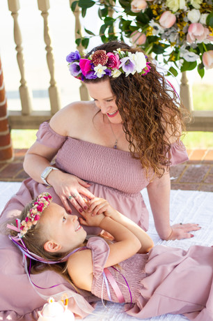 Maternity + Mother & Daughter + Mother's Day Session + Maternity Photographer