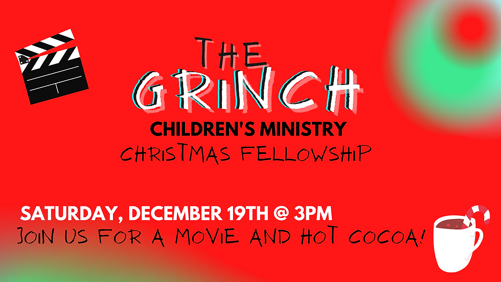 Children's Christmas Fellowship 