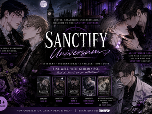 🖤 Das SANCTIFY-Universum – Düsterer Boys Love, Mystery & übernatürliche Geheimnisse