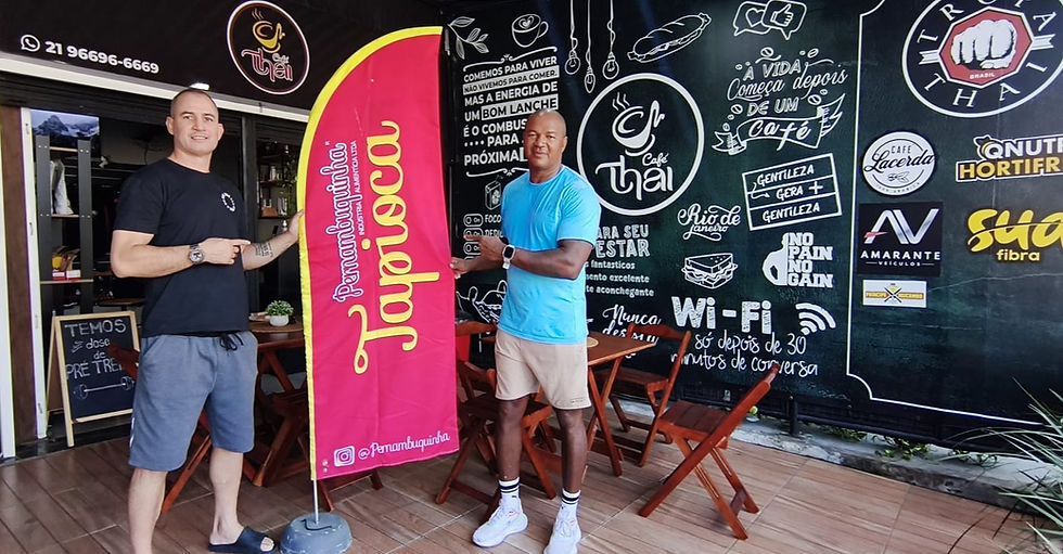 Tropa Thai e Tapioca Permabuquinha fortalecem ações do Instituto Lutando por Vidas