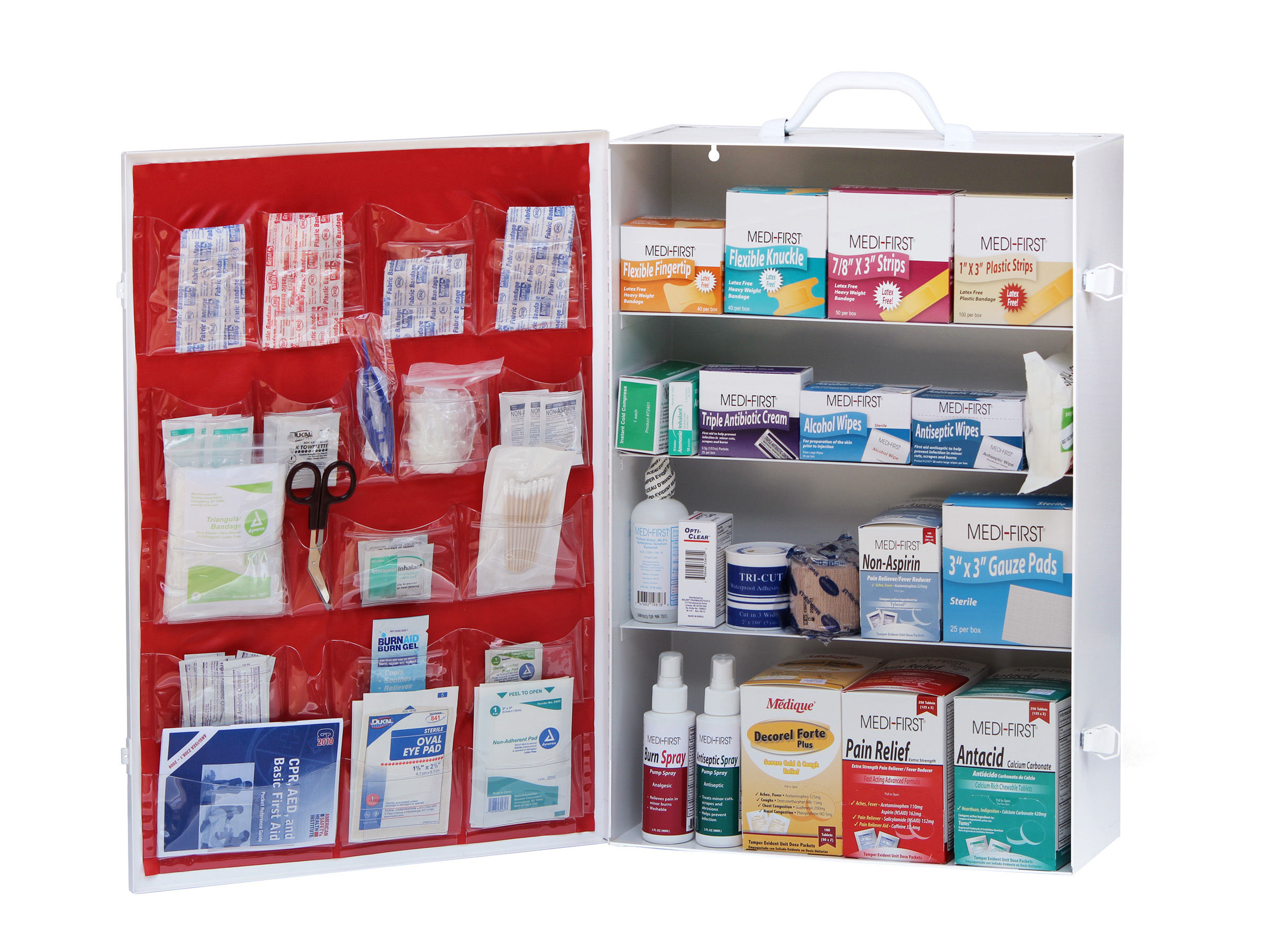 4-Shelf First Aid Cabinet (ANSI Class B)