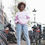 Thumbnail: Titties sweatshirt: pink or white