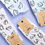 Thumbnail: Mismatched willy socks: one sock lilac, one sock blue