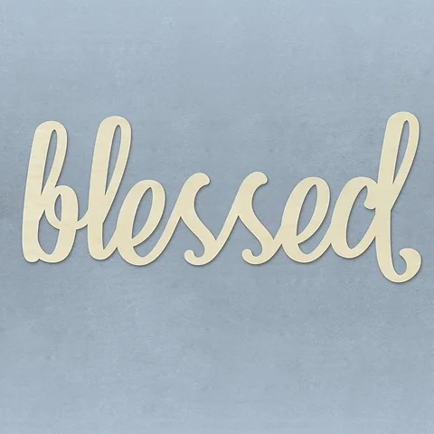 Cursive Blessed Realneighbors