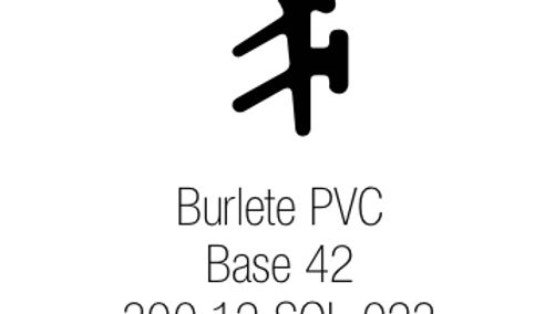 Burlete PVC Base 42 - 100mts