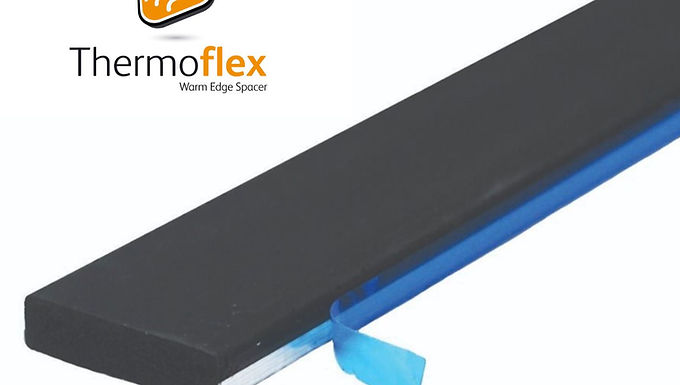 Separador Flexible Thermoflex 12mm Negro 245m (BFL011)
