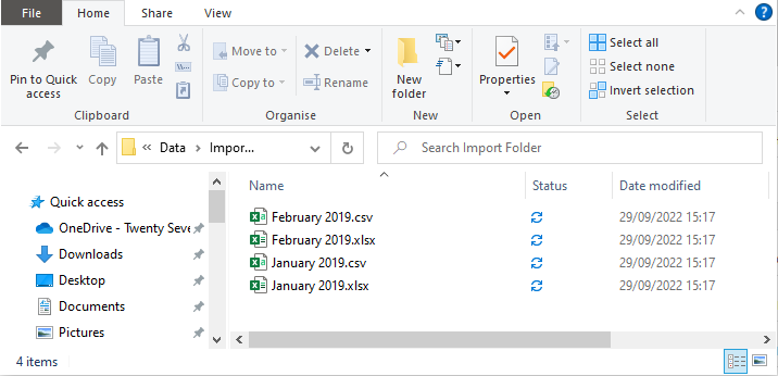 Standard & Non - Standard Files