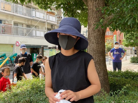 大田区 萩中 志誠會 空手 第二回清掃活動2022.7.10 ⑧