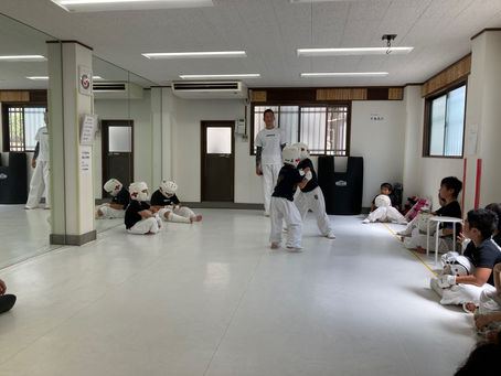 大田区 萩中 志誠會 空手 特別練習 2023.8.26 ①