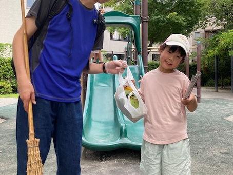 大田区萩中志誠會空手 第5回清掃活動 2023.7.9 ⑩