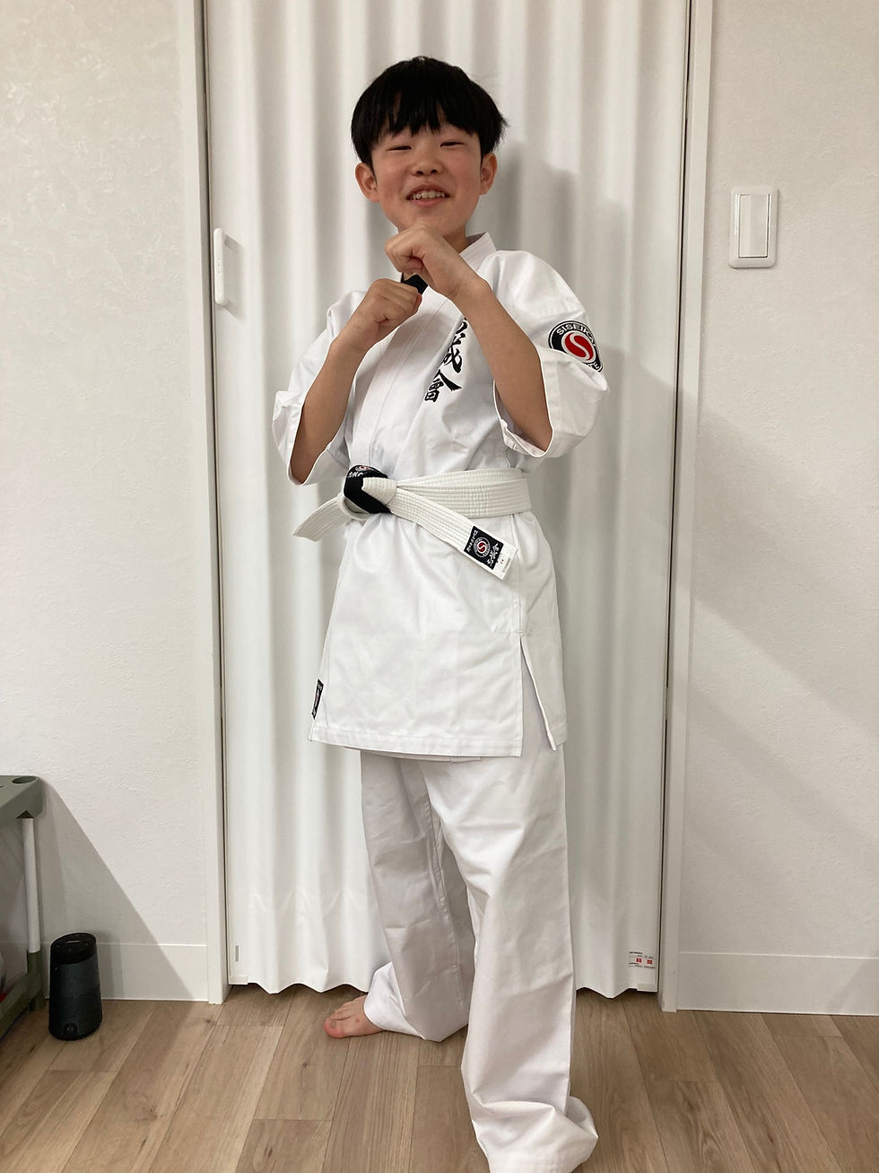 大田区 萩中 志誠會 空手 お兄ちゃん入門！