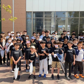 太田区 萩中 志誠會 空手 清掃活動第一回2022.4.10