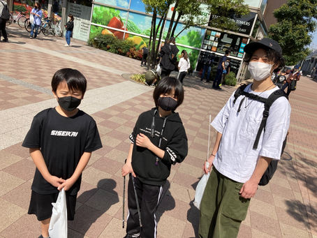 太田区 萩中 志誠會 空手 清掃活動第一回2022.4.10