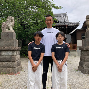 大田区 萩中 志誠會 空手 20245.12 昇段試験半日合宿⑦