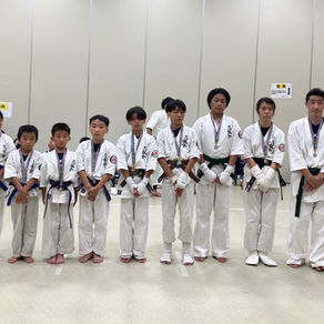 大田区 萩中 志誠會 空手 ファィティングトーナメント2025「夏の陣」入賞者