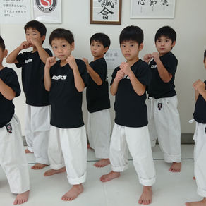 大田区 萩中 志誠會 空手 水曜16:00ちびっこ隊!