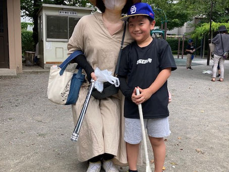 大田区萩中志誠會空手 第5回清掃活動 2023.7.9 ⑪