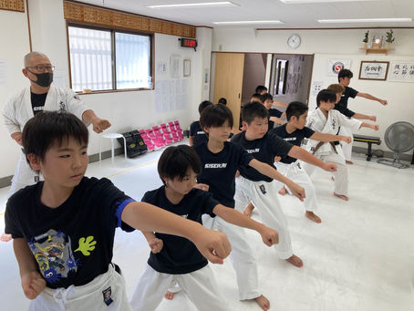 大田区 萩中 志誠會 空手 特別練習 2023.8.26 ⑥