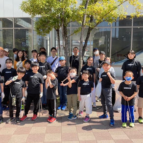 太田区 萩中 志誠會 空手 清掃活動第一回2022.4.10