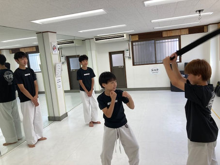 大田区 萩中 志誠會 空手 昇段試験前 半日合宿 2023.7.16 ②