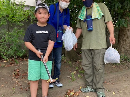 大田区萩中志誠會空手 第5回清掃活動 2023.7.9 ⑫