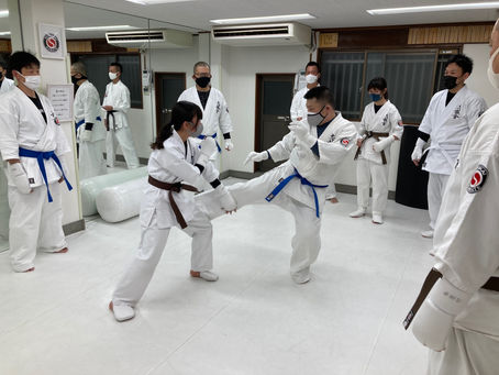 大田区 萩中 志誠會 空手 10人組手①