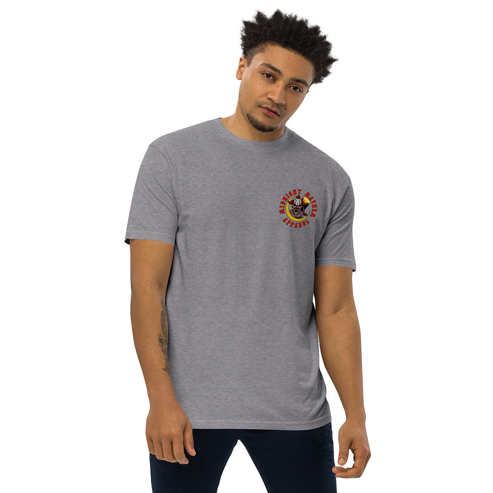 Thumbnail: Midnight Mayhem Apparel Men’s premium heavyweight tee