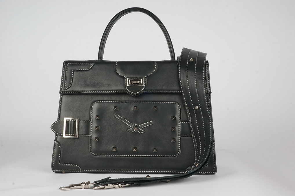 Le Temps Marquise cuir noir 1397